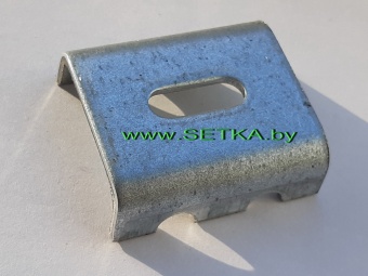 фиксатор  оцинкованный + саморез (винт)