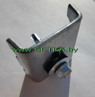фиксатор  оцинкованный + саморез (винт)