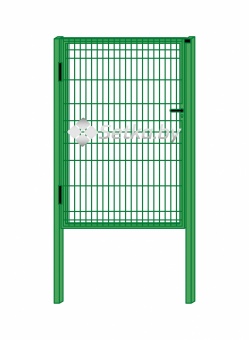 калитка из 3d панели оцинкованной с полимерным покрытием 1,60×1 м., пр.5 мм.