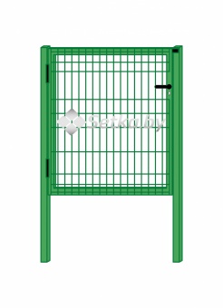 калитка из 3d панели оцинкованной с полимерным покрытием 1,22×1 м., пр.5 мм.