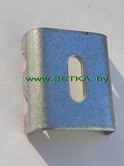 фиксатор  оцинкованный + саморез (винт)