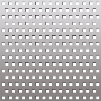 квадратные отверстия со смещением, х/к, ячейки 5×5 мм, 1000×2000×1,0 мм