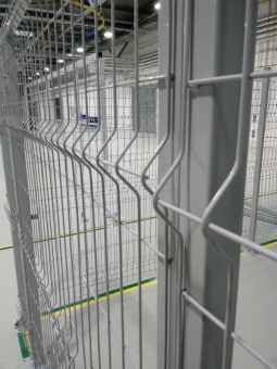 калитка из 3d панели оцинкованной с полимерным покрытием 1,60×1м., пр.4 мм.