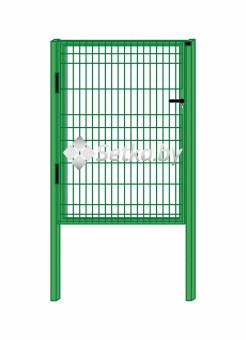 калитка из 3d панели оцинкованной с полимерным покрытием 1,60×1м., пр.4 мм.