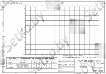 сетка сварная из оцинкованной проволоки в картах  для габионов, ячейка 200х200 мм, проволока 4,8 мм
