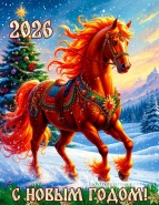 поздравляем с новым 2026 годом! с наилучшими пожеланиями!